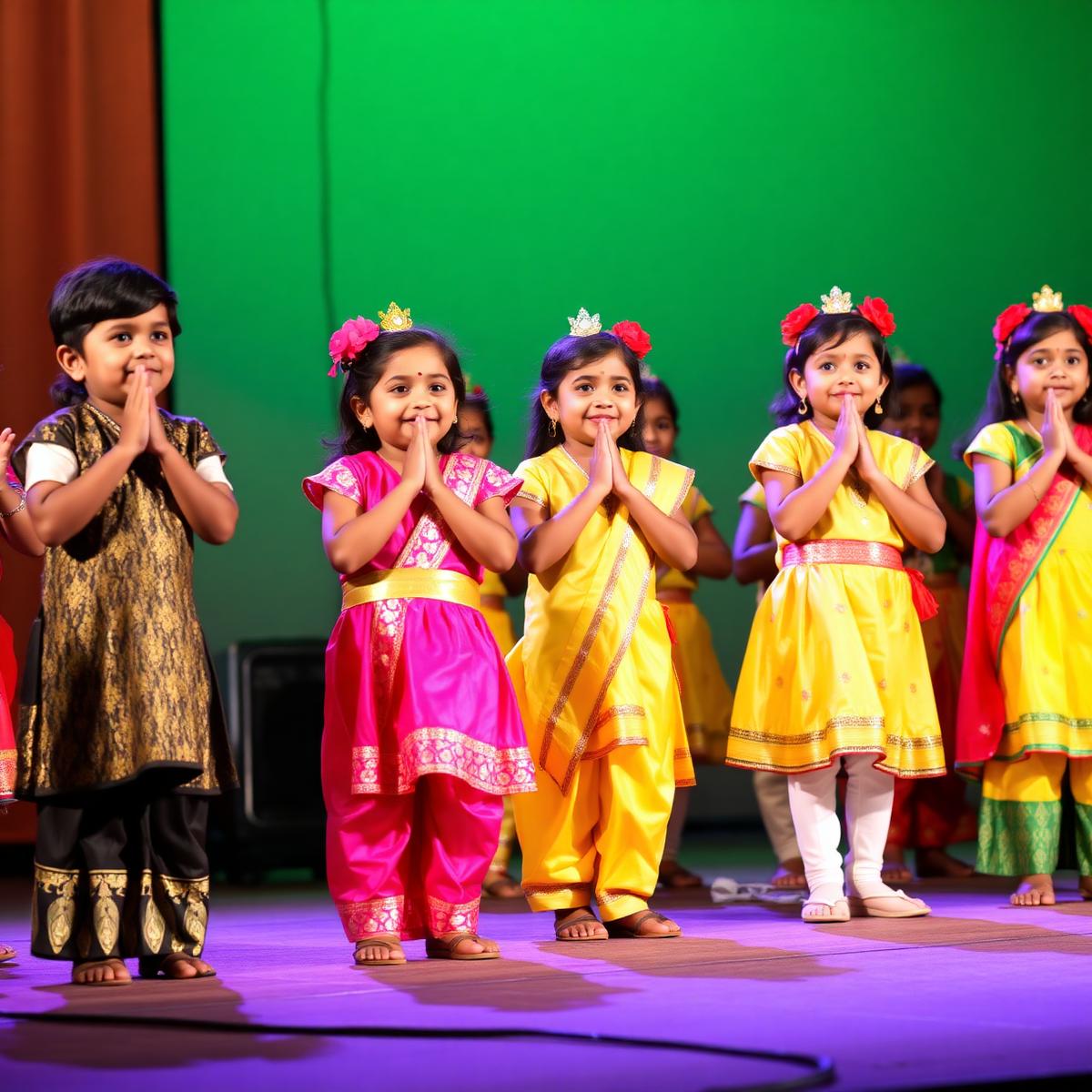Annual day stage